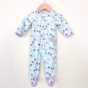 Child of Mine | Baby Girl Footie Pajamas 3-6 Month